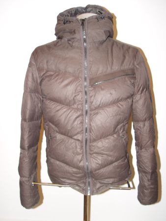 Daunenjacke, GStar, Gr. M,braun-schwarz, sehr schön