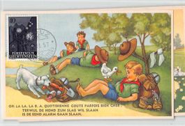 Super PFADFINDER Maxikarten von 1958 - RRR