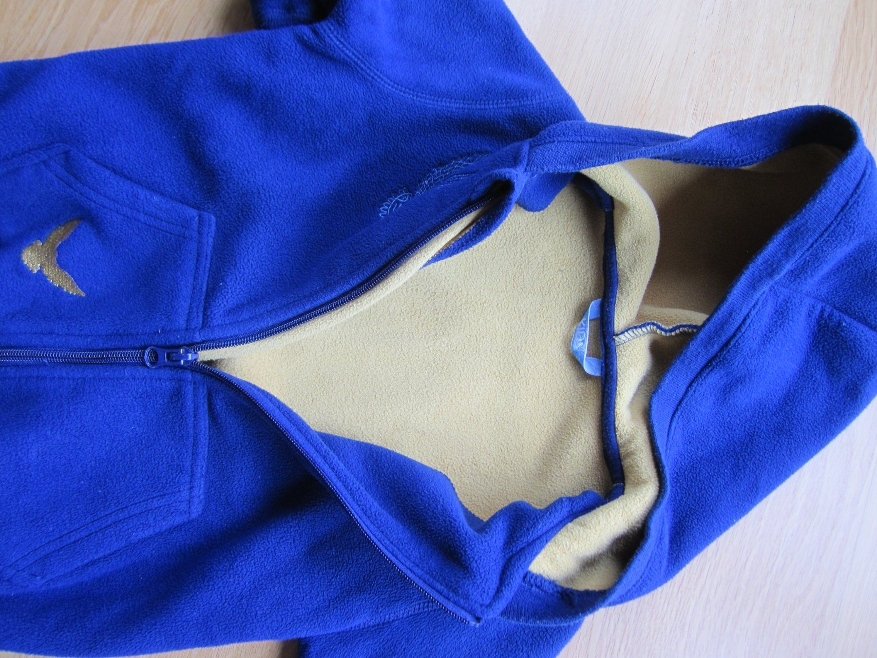 Jacken & Mäntel: warme Fleecejacke blau Gr. 104 – Gebraucht aus Winterthur von Ballerina12 3