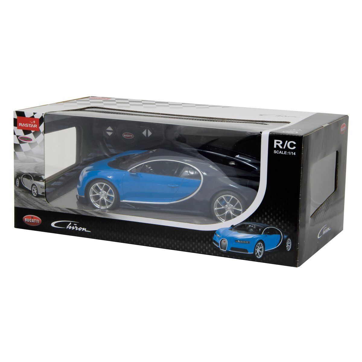 Modellismo RC: Bugatti Chiron 1:14 blau 2,4Ghz – Nuovo e nell'imballaggio originale da Rietheim venduto da PeraLux 1