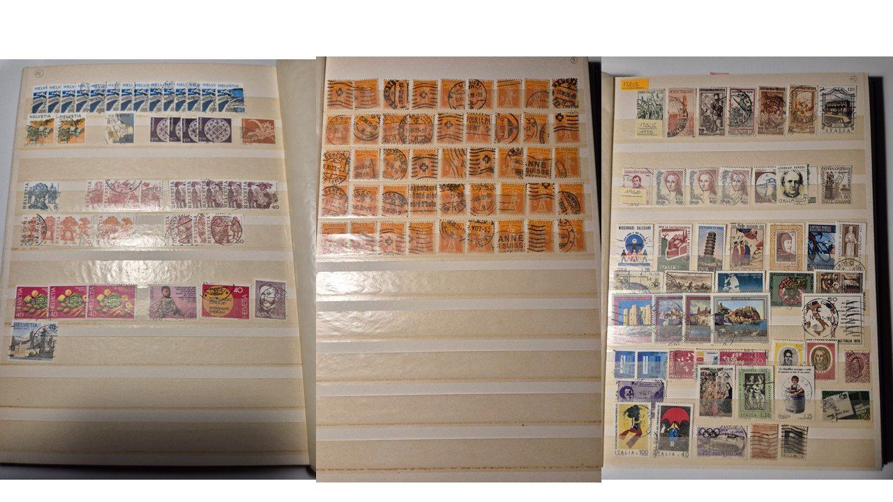 Tutti i francobolli: Album de timbres – Usato da Monthey venduto da McAuthor 1