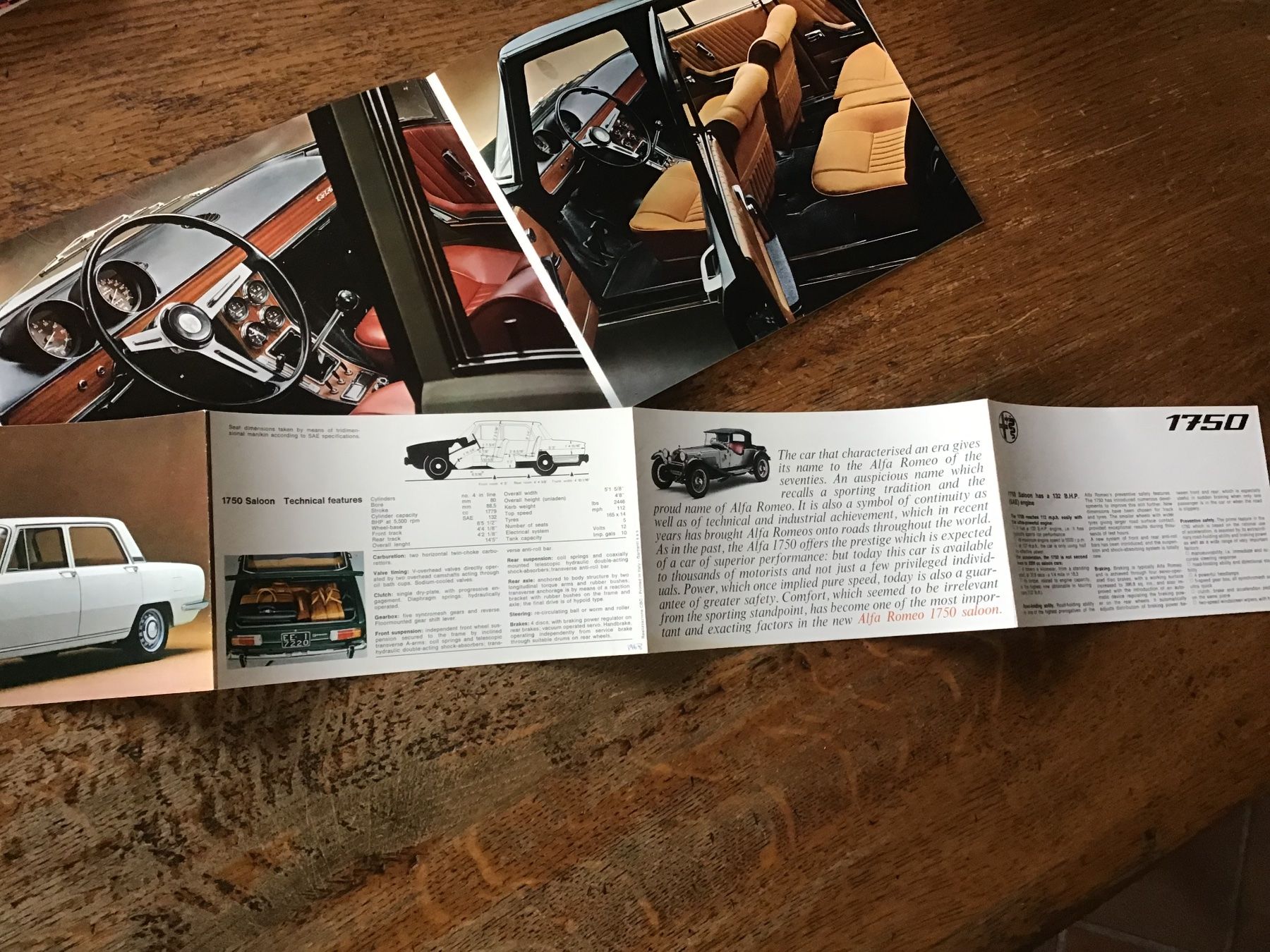 Alfa Romeo Documenti: Brochures publicitaires vintage oldtimer Alfa Romeo – Usato da Fully venduto da Ruby97 4