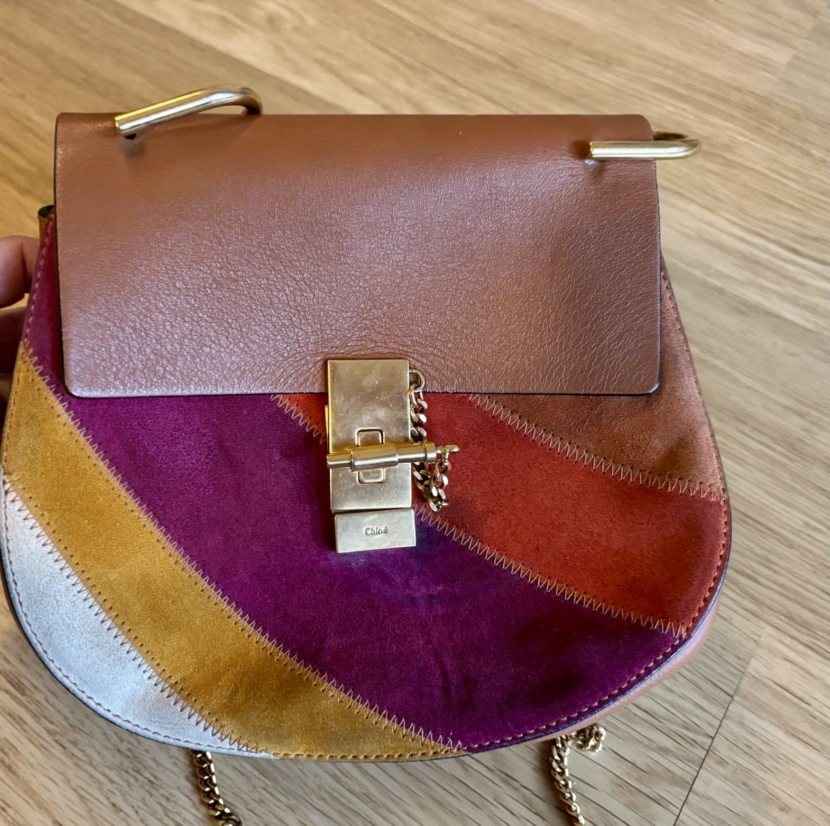 Chloé Taschen für Damen: Chloé Drew Bag Patchwork – Gebraucht aus Baden von Tiffany6878 1