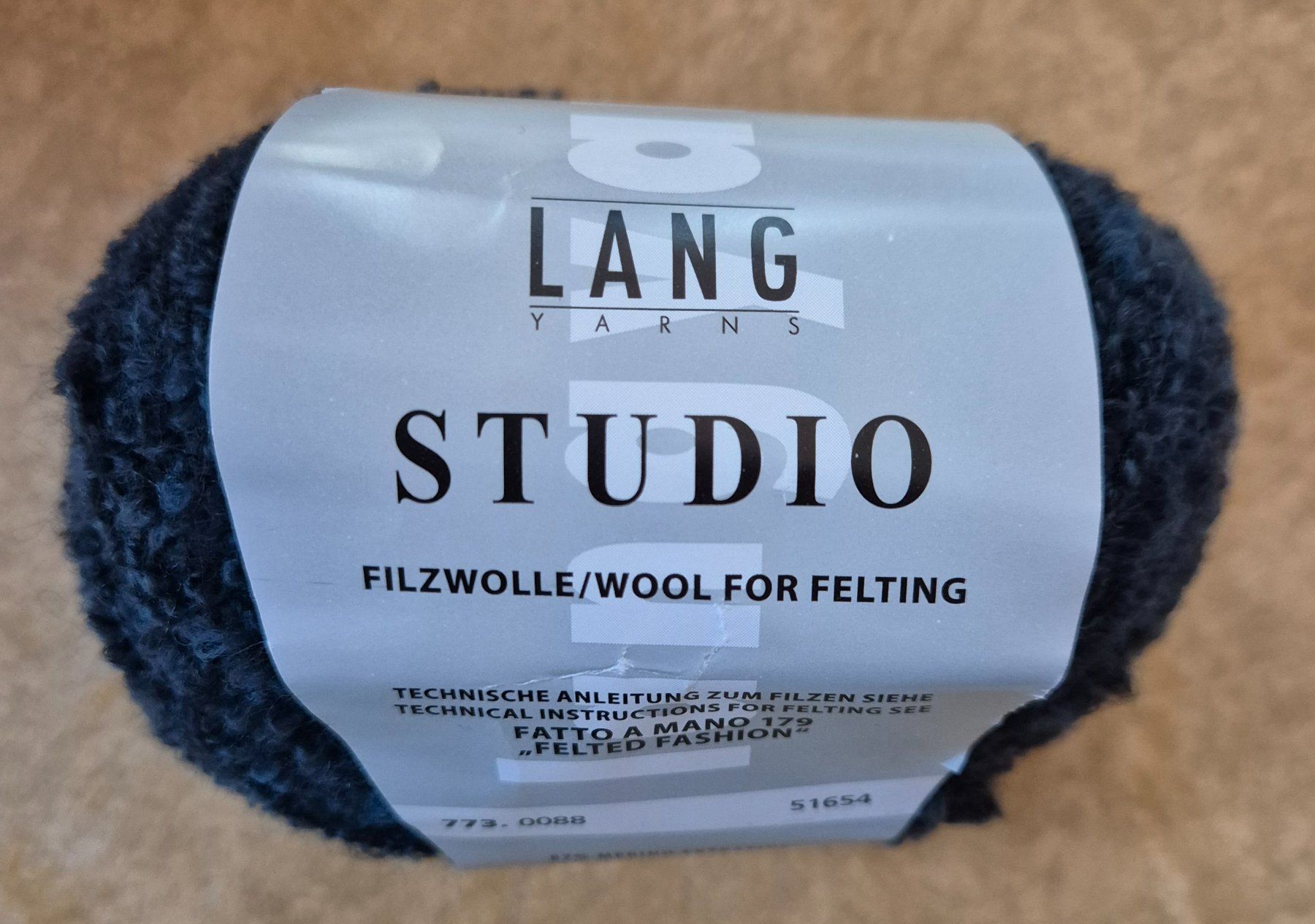 Lana: Aktion: Filzwolle Studio – Nuovo e nell'imballaggio originale da Rotkreuz venduto da Basana2 1