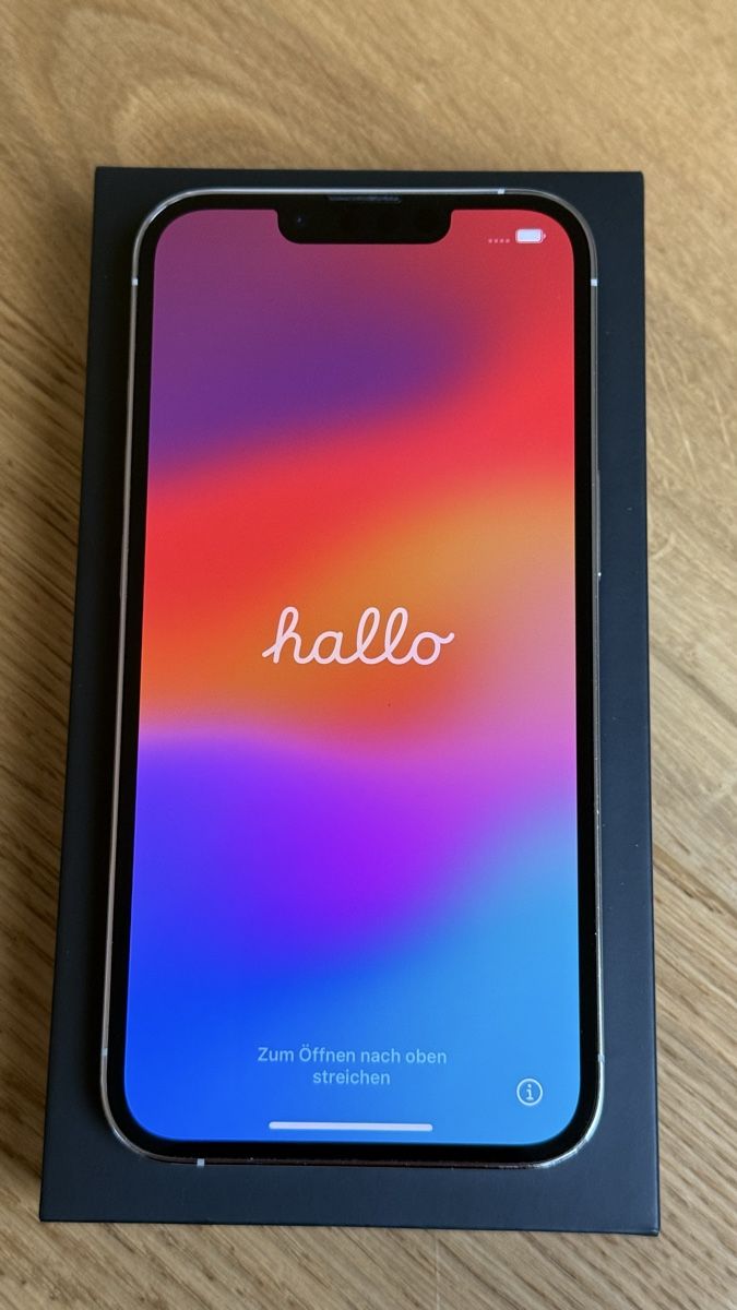 Apple Handys / Smartphones: iPhone 13 Pro Weiss, Silber 128 GB – Gebraucht aus Obernau von  3