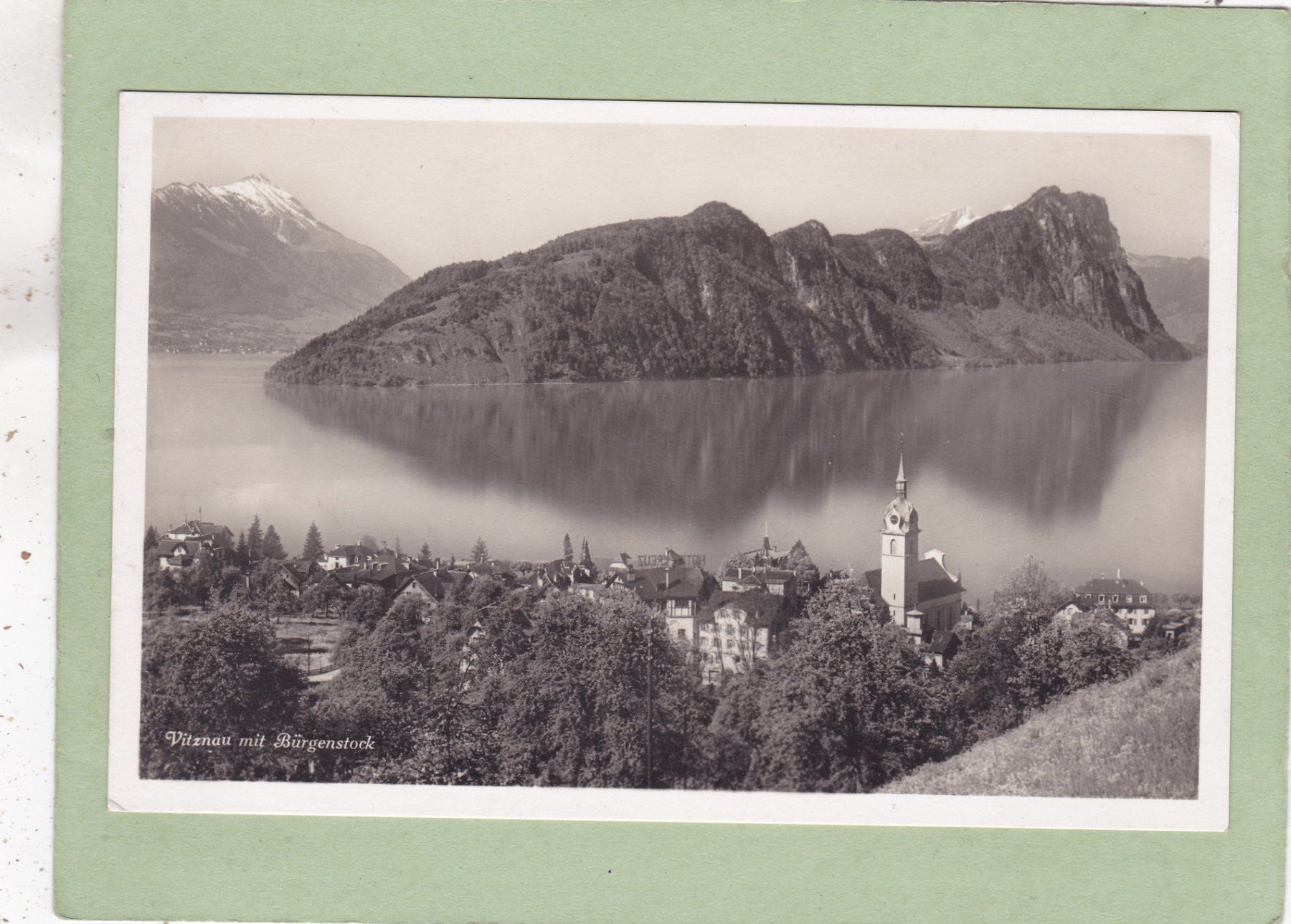 Cartoline postali: Vitznau mit Bürgenstock – Usato da Herisau venduto da Lisegrat2008