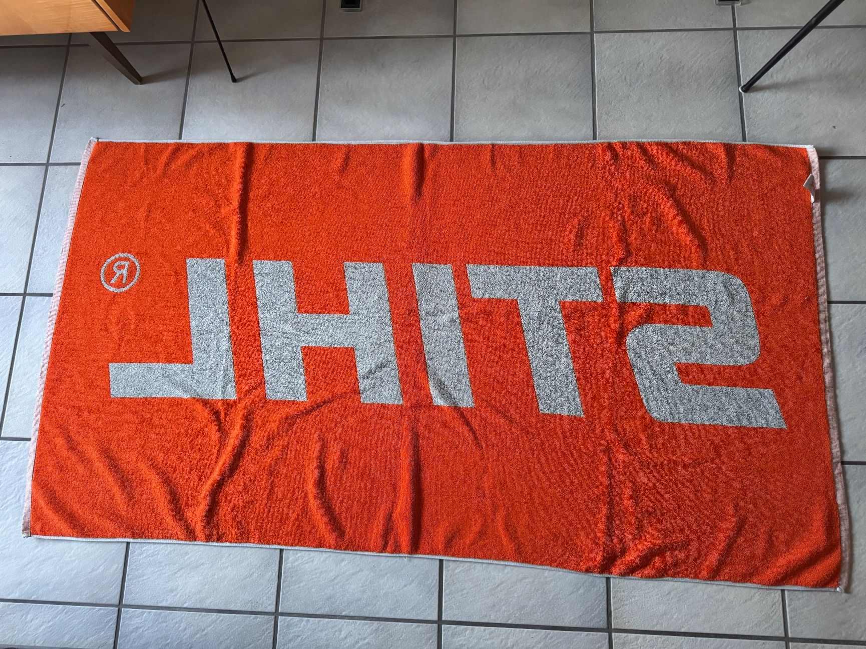 Teli da bagno: Badetuch Strandtuch Stihl Vintage – Nuovo (secondo la descrizione) da Steffisburg venduto da smocky17 2
