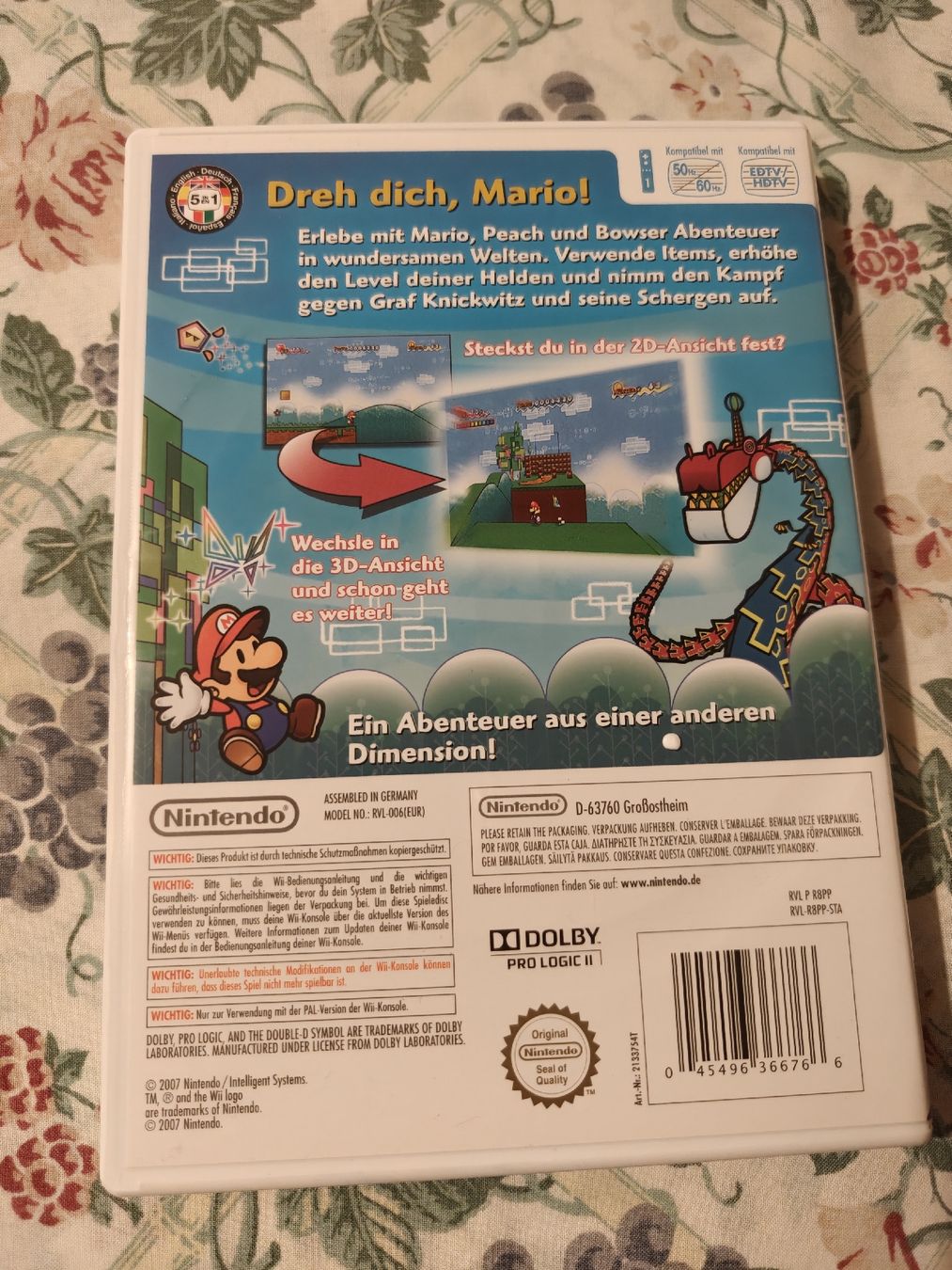 Nintendo Spiele: Super Paper Mario Wii Nintendo Selects jeu – Gebraucht aus Martigny von Shyrz 2