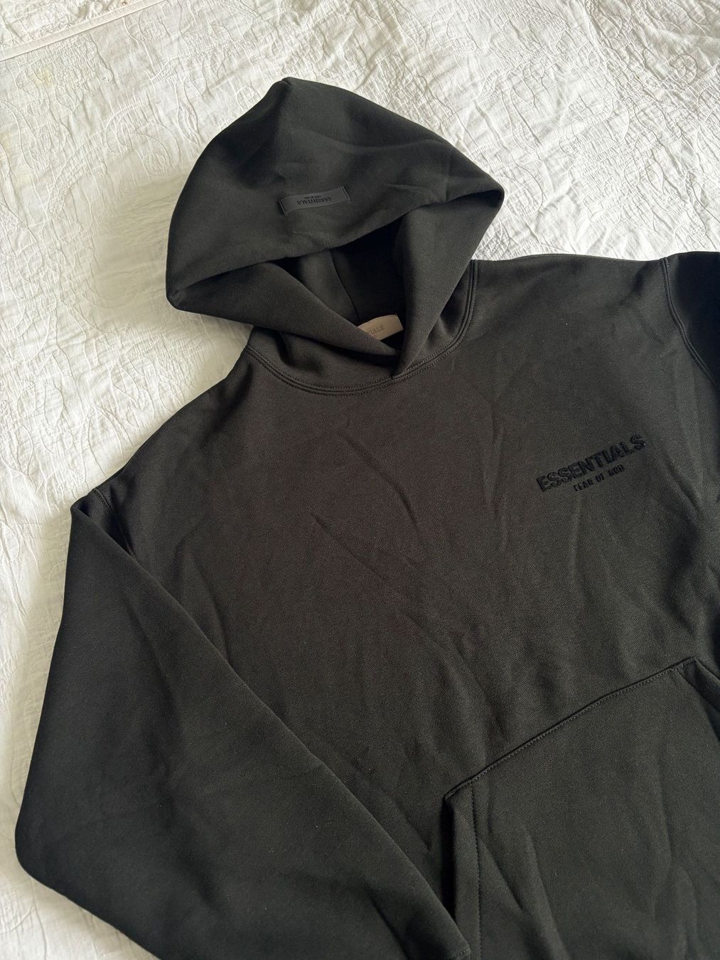 Fear of God Maglioni & Felpe: Sweat à capuche Essentials noir – Nuovo (secondo la descrizione) da Le Lignon venduto da hzrl 2