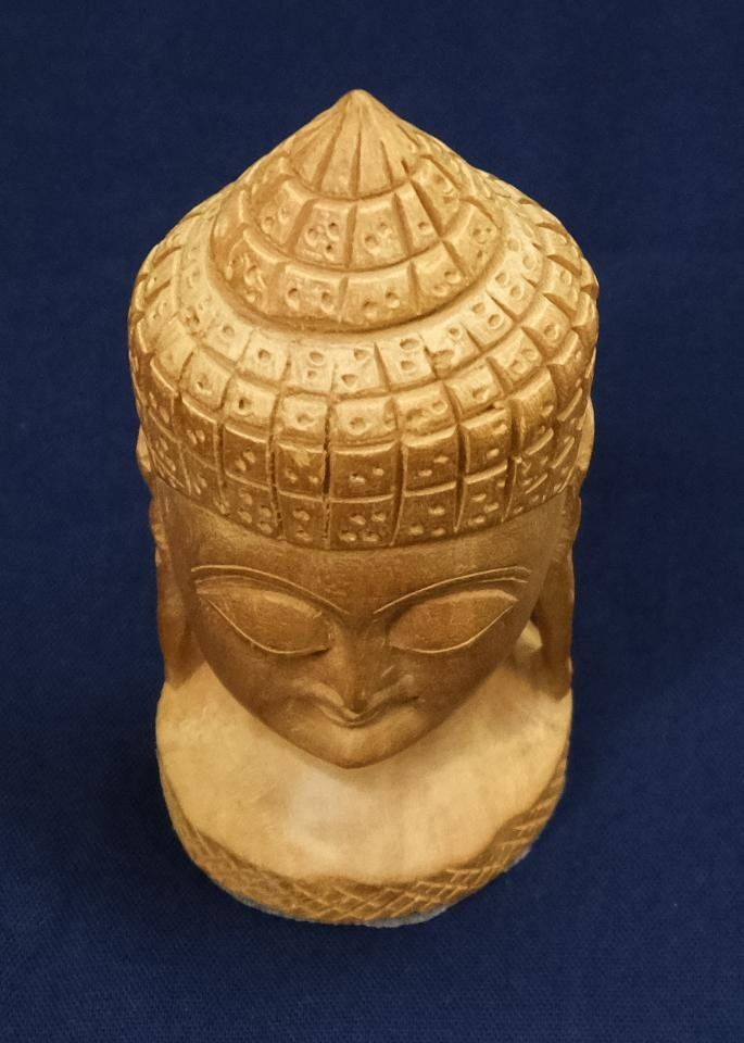 Sculture & Statue: Buddha Kopf, aus Holz – Usato da Zürich venduto da Masala-Oase 2