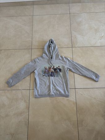 Sweat à capuche Beverly Hills 90210 gris