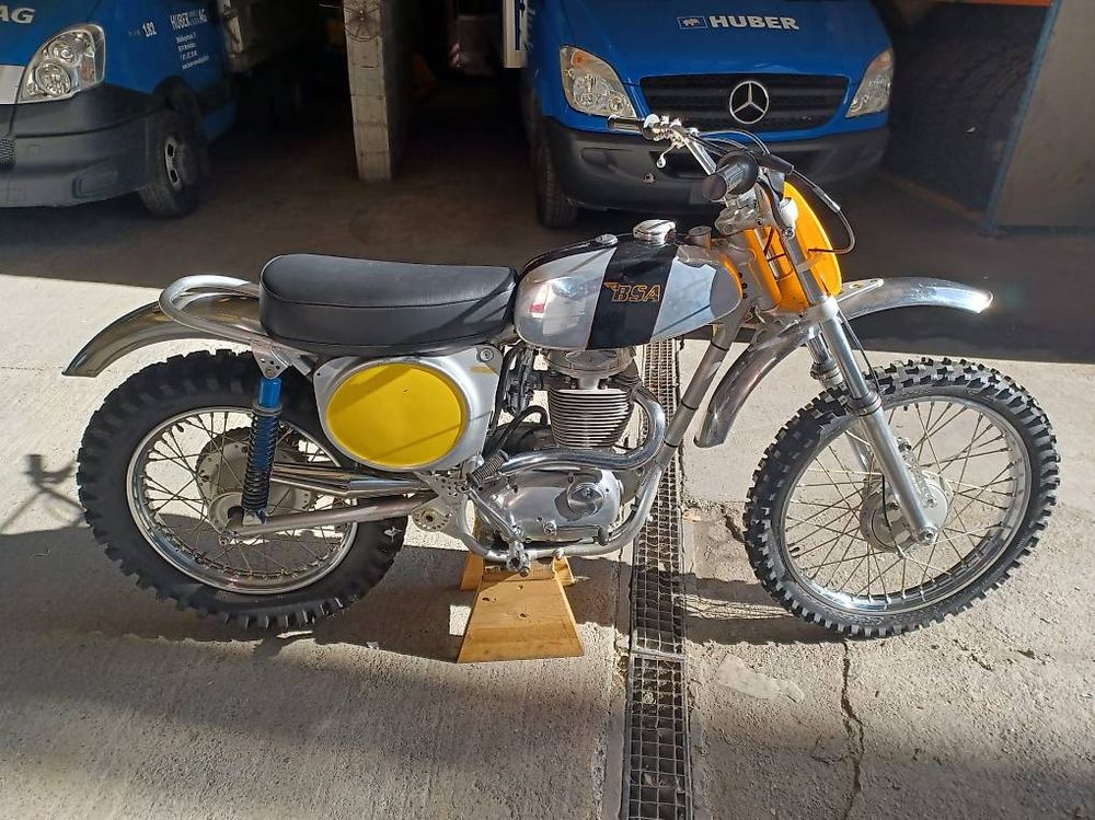 Bsa B50mx 1971 Bsa B50 For Sale BSA B50 MX 500ccm (D'occasion) à