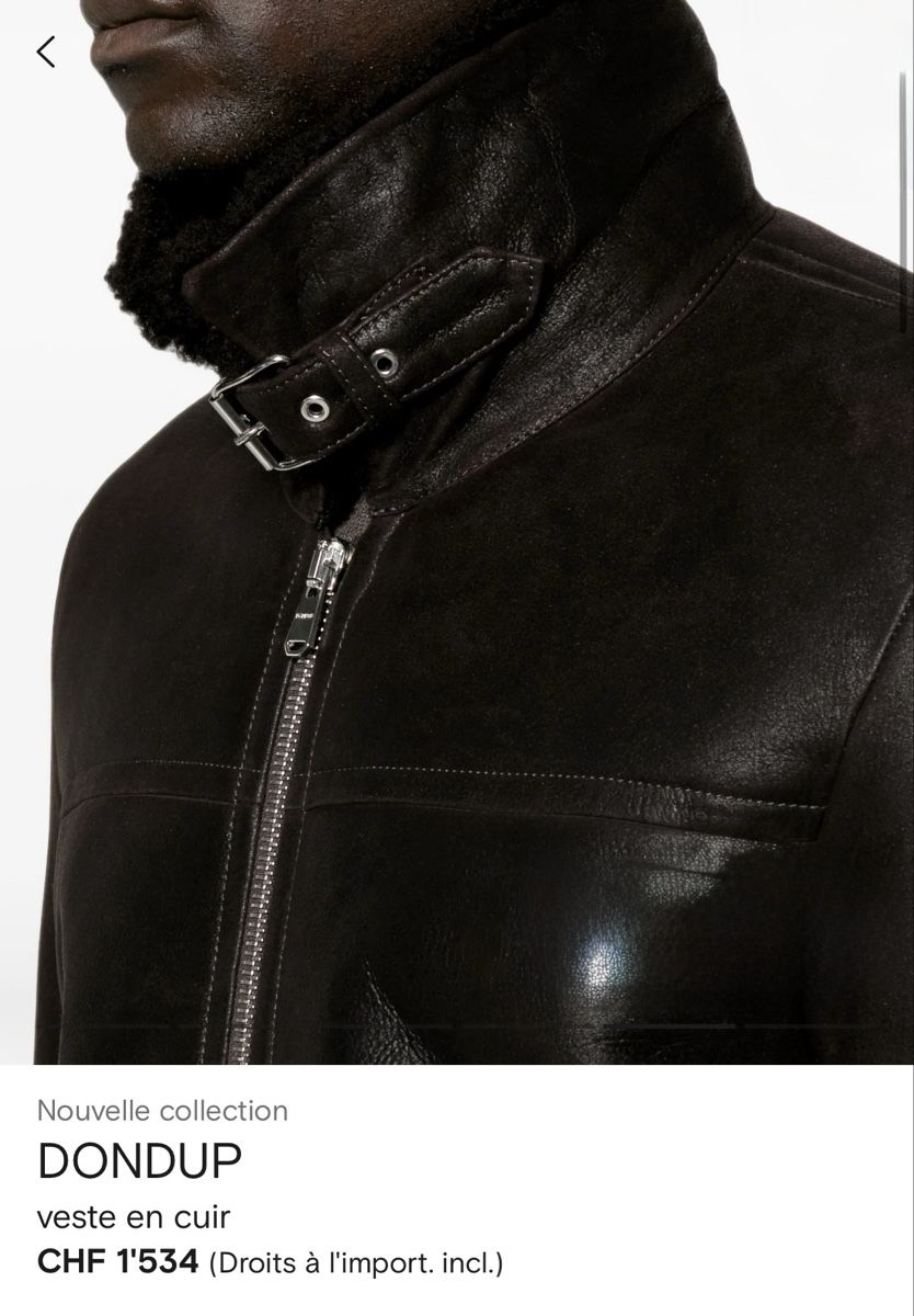 Giacche: Veste in cuir DUNDAP – Usato da Sion venduto da marca75 4