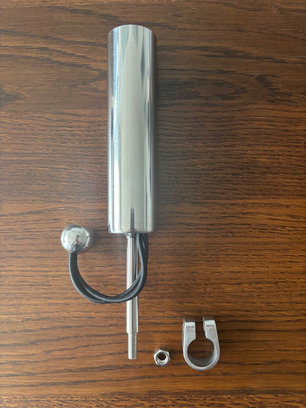 Bildschirmhalterung: Golf Trolley, Schirmhalter Chromstahl – Neu und originalverpackt aus Schaffhausen von pbrunos1