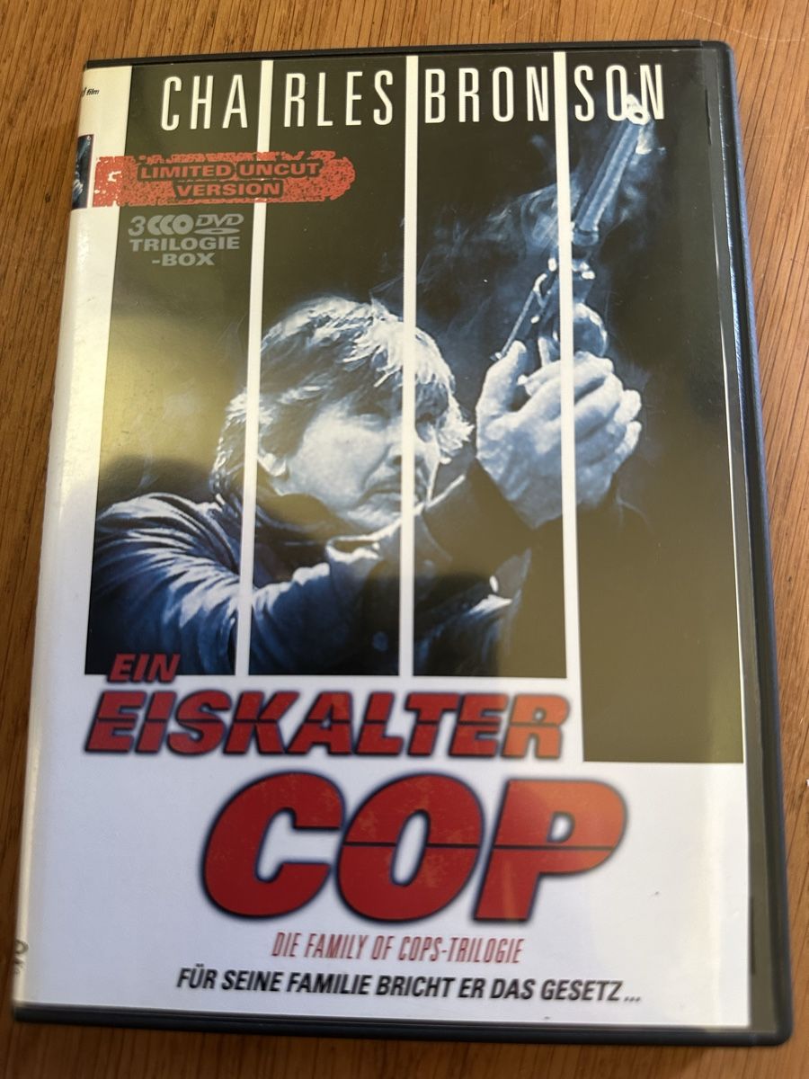 Tous les DVDs: Ein eiskalter Cop 1-3 Trilogie Box dvd – D'occasion à Benken ZH par Audi-erich