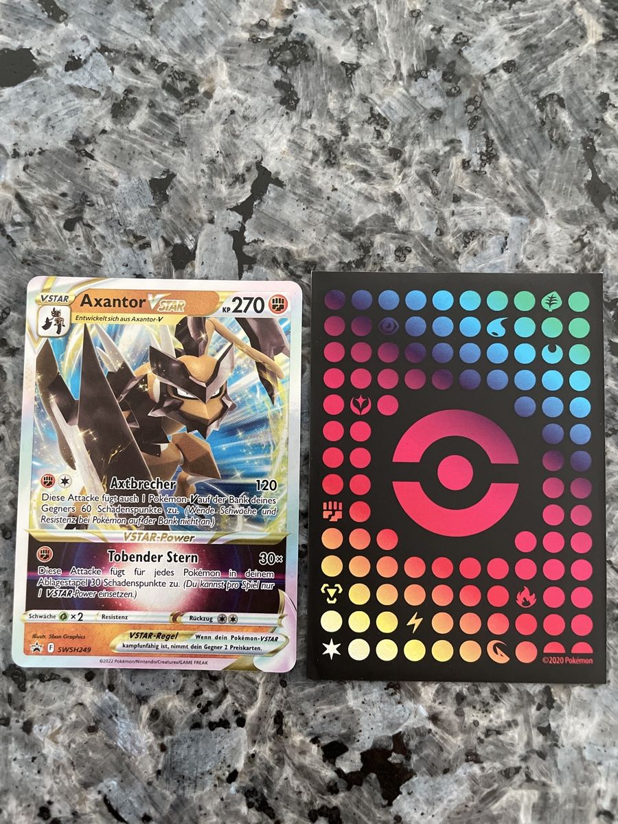 Pokémon Cartes à collectionner: Pokemon Axantor VSTAR – D'occasion à Ueberstorf par Vmirco 2