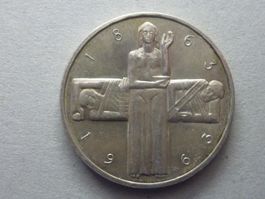 5 Fr. 1963 Rotes Kreuz vz.  -  ungereinigt  -