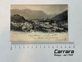 Postkarten Tessin Bellinzona veduta generale 1902 gudo