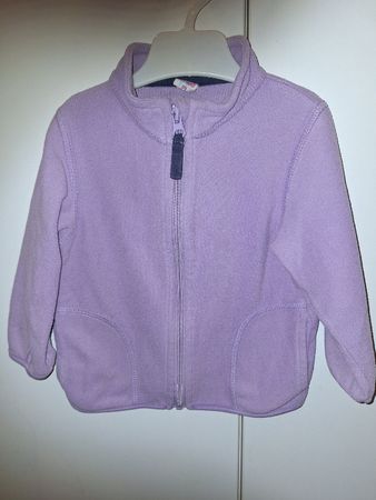 Fleecejacke für Kinder, Grösse 80