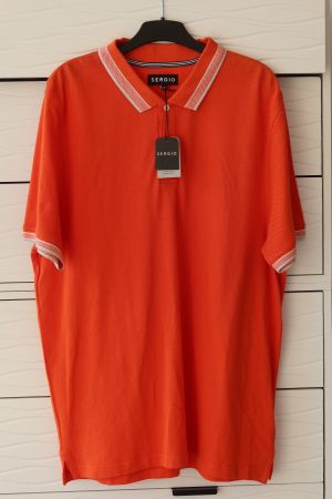 Herren-Poloshirt Grösse 2XL von SERGIO, Bwolle/Modal - NEU