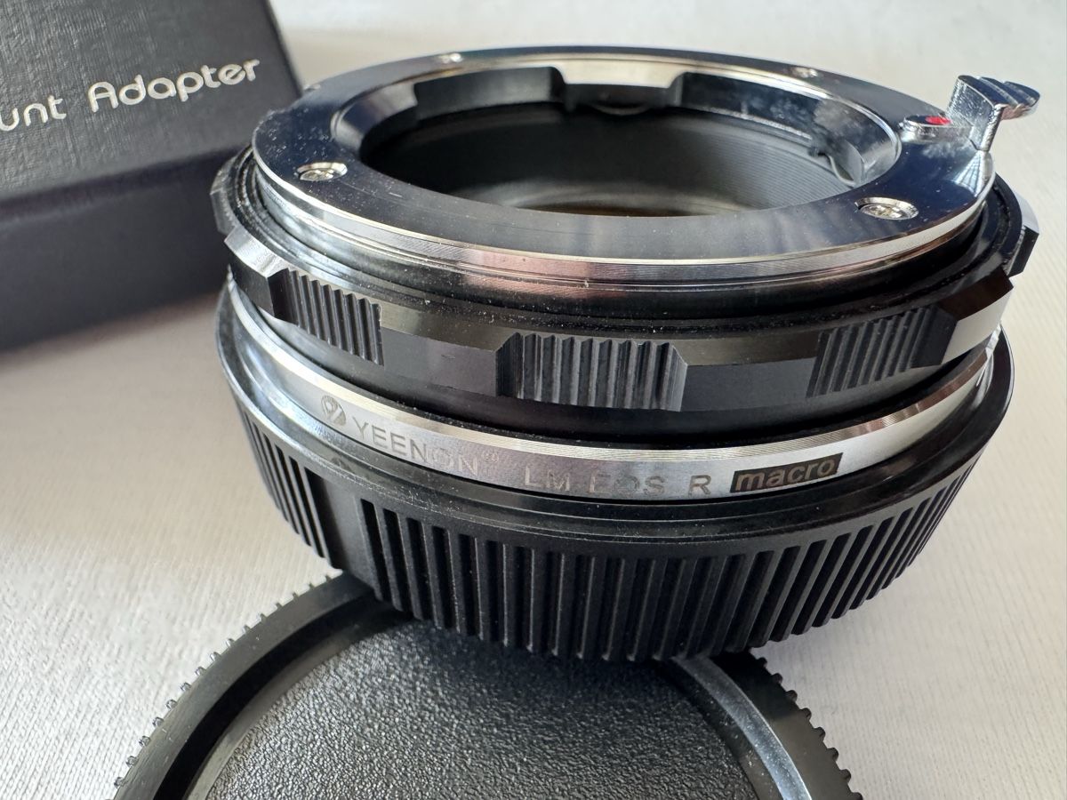 Adattatori foto: Adaptateur Macro YEENON LM-EOS R pour Objectif Leica – Usato da Aïre venduto da Erohrby 3