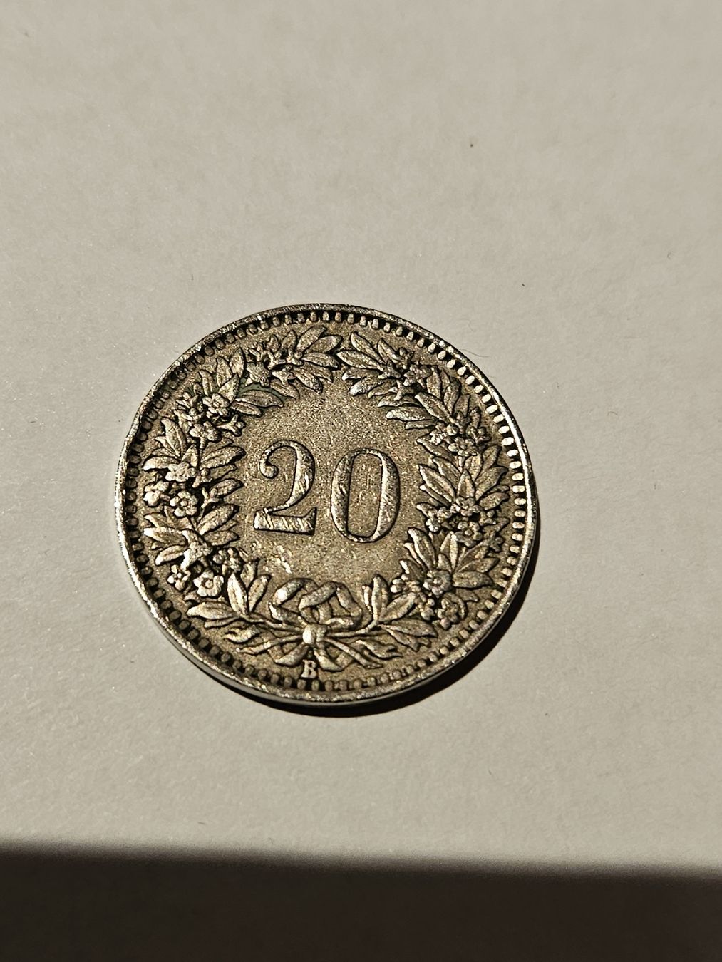 Tutti le monete: 20 Rappen Stück 1939 – Usato da huttwil venduto da care.b 1