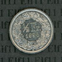 CHF___0.50 1994 vz+ 50 Rappen