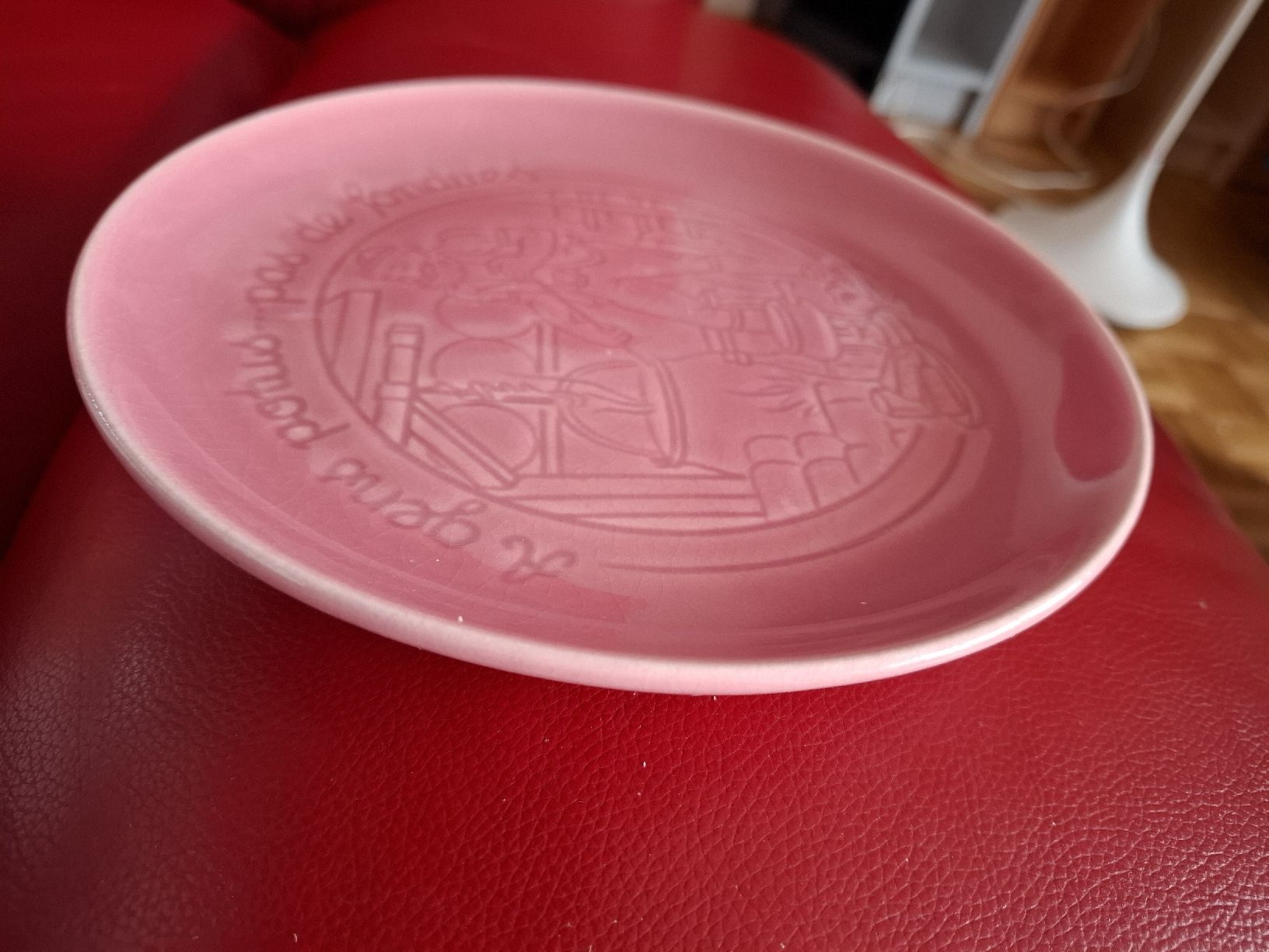 Piatti: Assiette à fondue vintage, Armailli, Hanson – Usato da Moutier venduto da Carambaaa 2