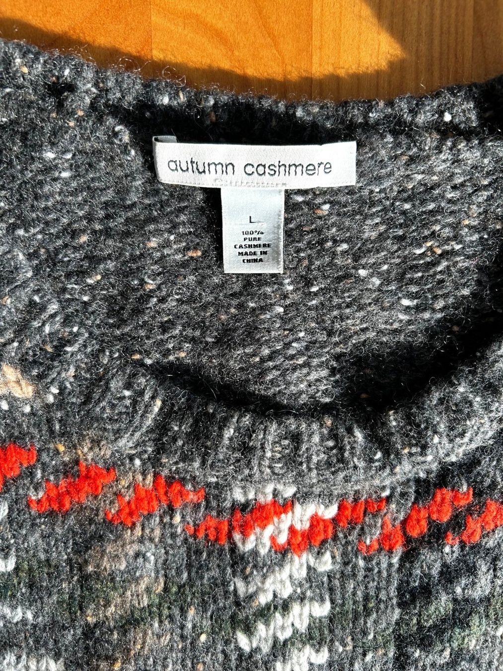 Maglioni & Felpe: Damen Pullover - 100% Kaschmir – Grau, Grösse L – Usato da Herrliberg venduto da Poinsetia 2