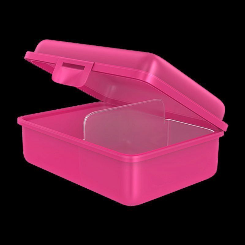 Behälter & Ähnliches: Fizzii Lunchbox mit Trennfach pink,Pferd – Neu und originalverpackt aus Walenstadt von Trend-24 1