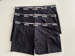 Hugo Boss Boxershorts, Schwarz, Grösse XXL, 3er Pack