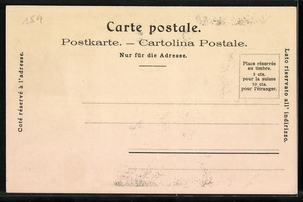 Cartoline postali: Litho Sarnen, Wappen Unterwald mit Sucha – Usato da Berlin venduto da bartko-reher 1