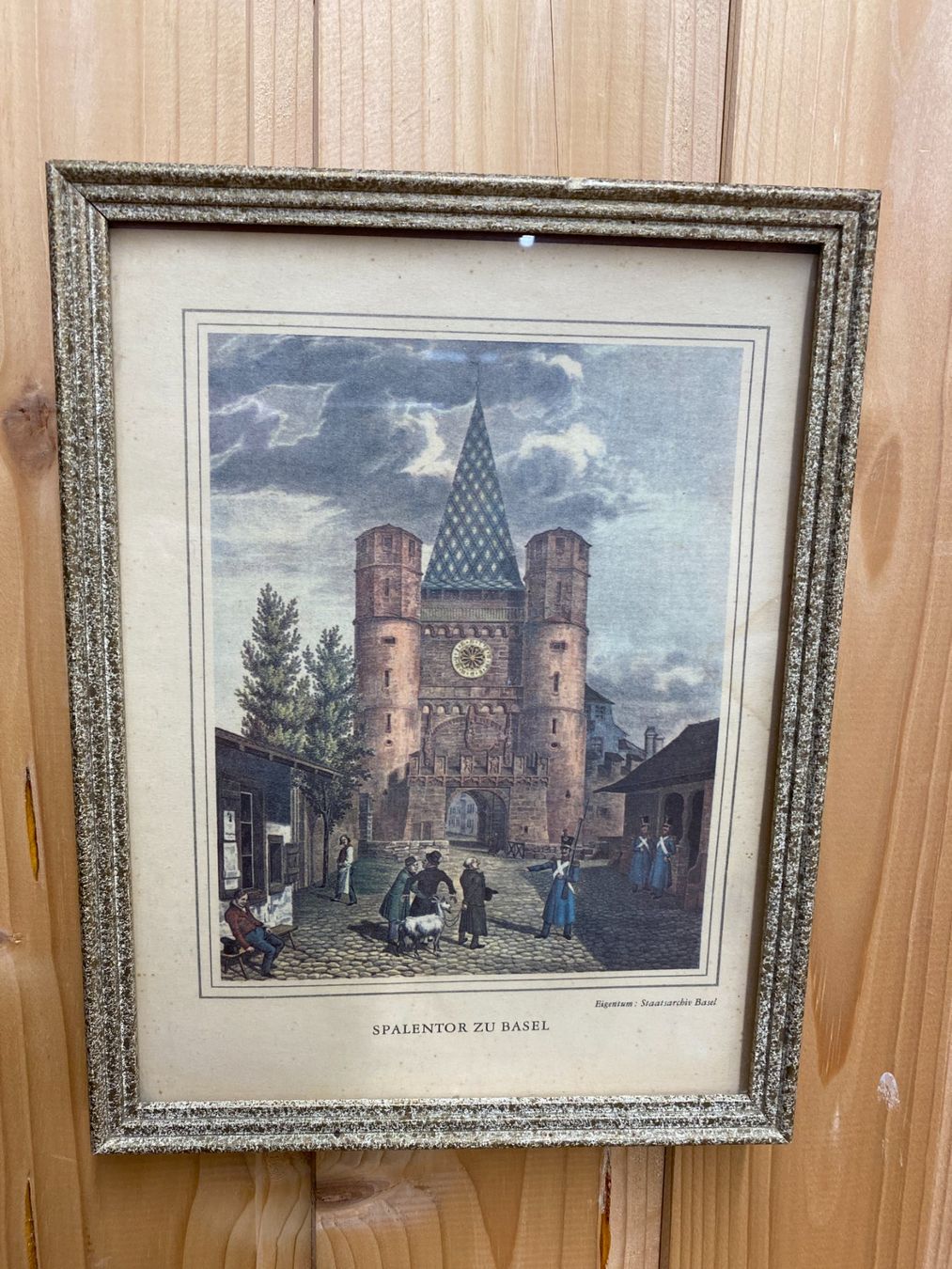 Posters & Illustrations: Spalentor zu Basel – D'occasion à Schönenbuch par Laubfrosch05