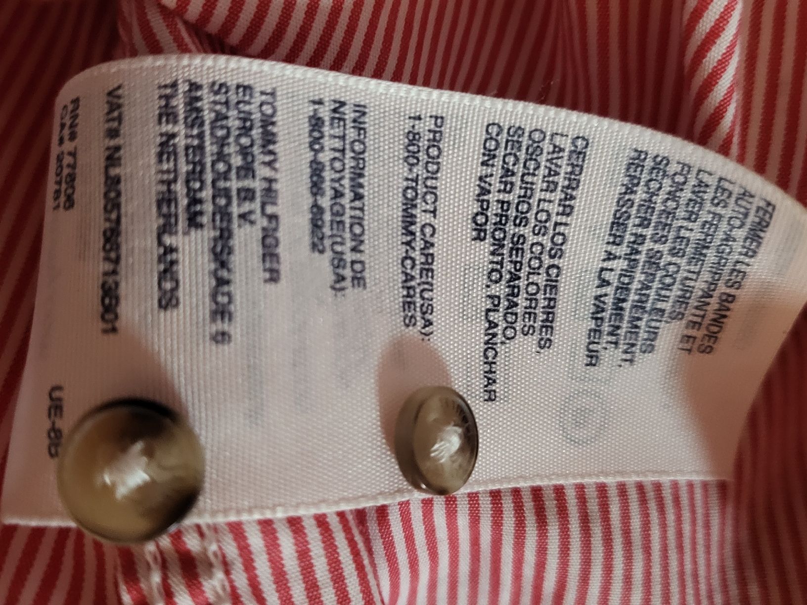 Tommy Hilfiger Camicette: Chemisier Tommy Hilfiger rayé Taille S – Usato da Niedergösgen venduto da Eva2410 6