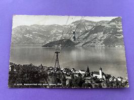 Beckenried mit Blick gegen Rigi alt Ak