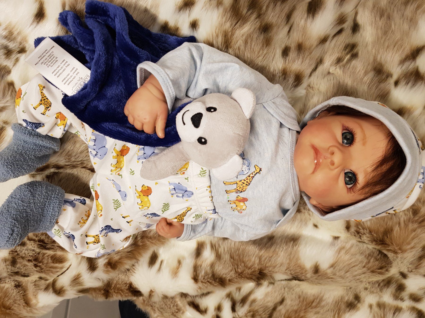 Reborn Bambole: Reborn Harry aus Kanada – Nuovo e nell'imballaggio originale da Boppelsen venduto da Pudelmama 5