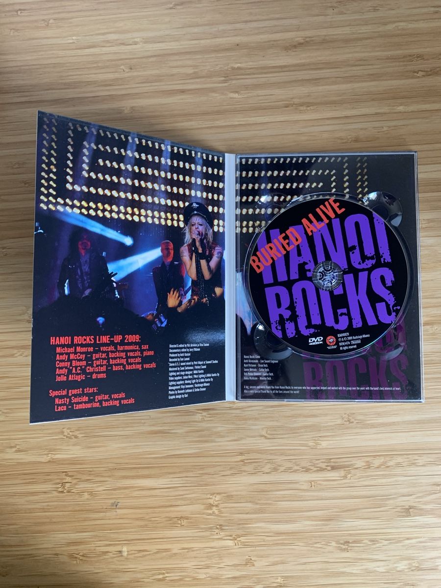 Alle DVDs: Hanoi Rock - Buried Alive – Gebraucht aus Pratteln von ath_rest 2