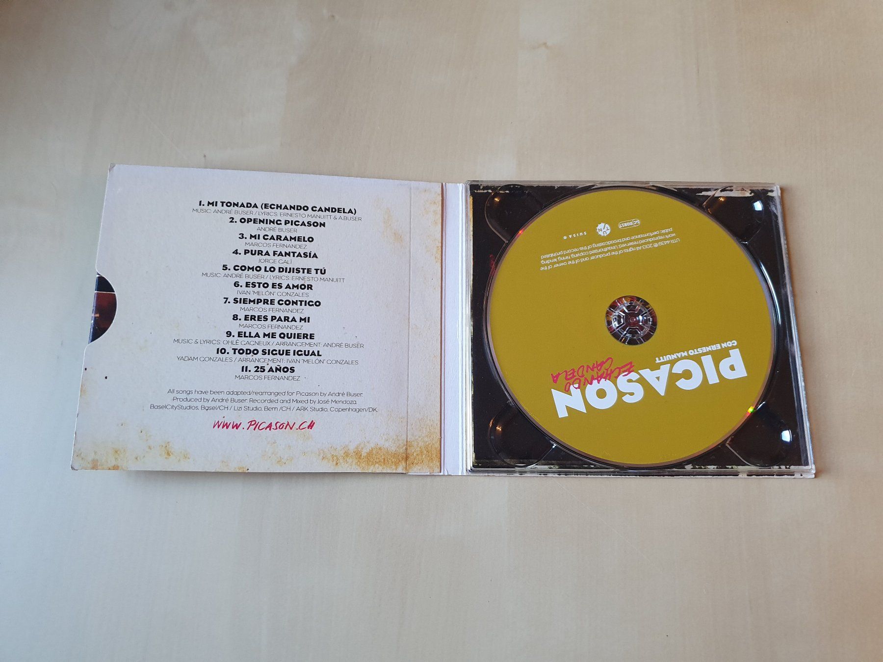 CDs: Picason Echando Candela – D'occasion à Stansstad par collectorsshop 2