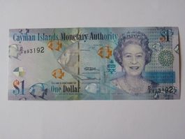 Cayman Islands 1 Dollar 2010, P-38c, D3 Queen Elizabeth, Unc