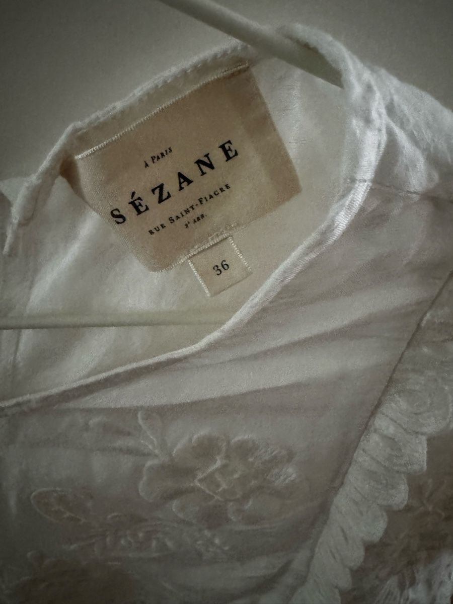 Sezane Top: Sezane Top white – Nuovo (secondo la descrizione) da Muralto venduto da bma_28rb 2