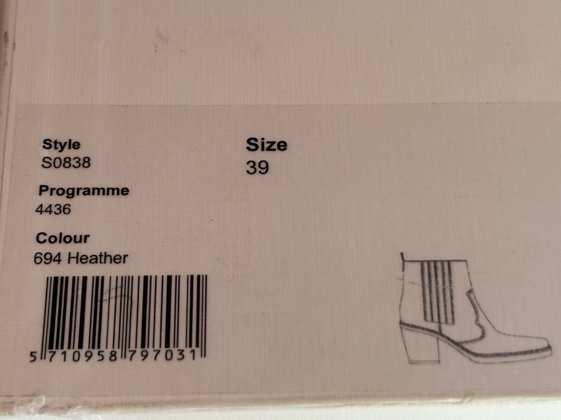 Ganni Scarpe da donna: 100% Ganni - Stiefelette Hellblau – Usato da Weinfelden venduto da stella79 5
