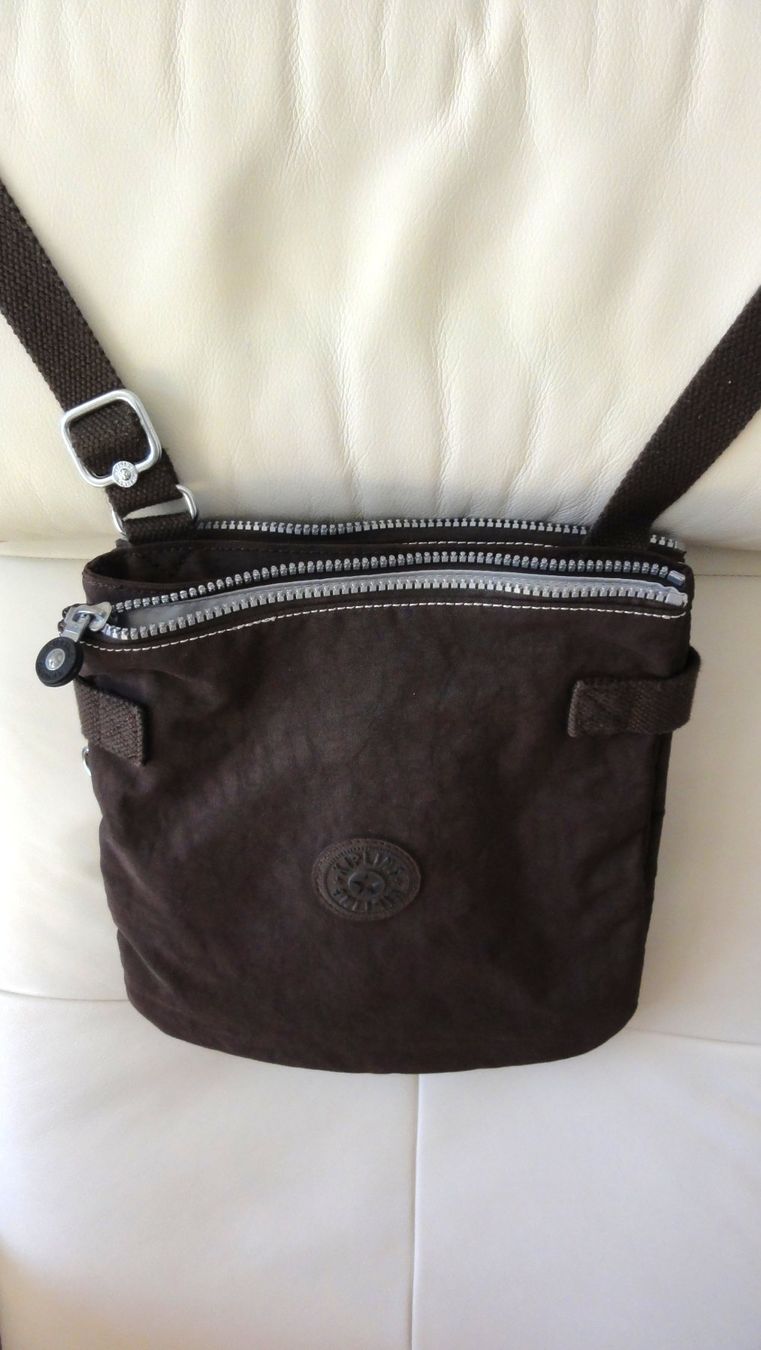 Kipling Borse: Stofftasche KIPLING, dunkelbraun – Usato da Samedan venduto da chickenrun01