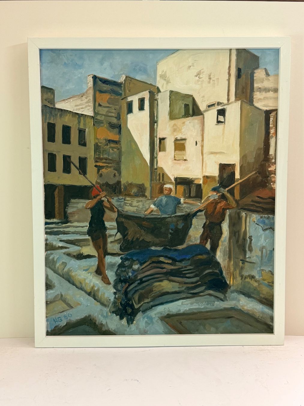 Dipinti: Geiser, Hans Ernst (1921–2012) Ölgemälde – Usato da Solothurn venduto da NUVICO 5