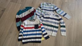 Tolles - Gestreiftes Pullover Set - 128