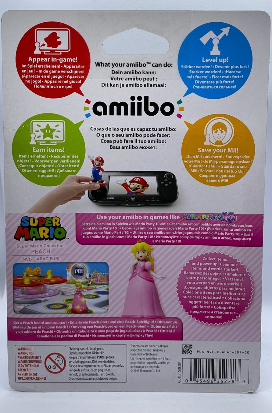 Nintendo Figuren: Amiibo Peach ( première édition) – Gebraucht aus Bellevue von LarsUlrich01 2