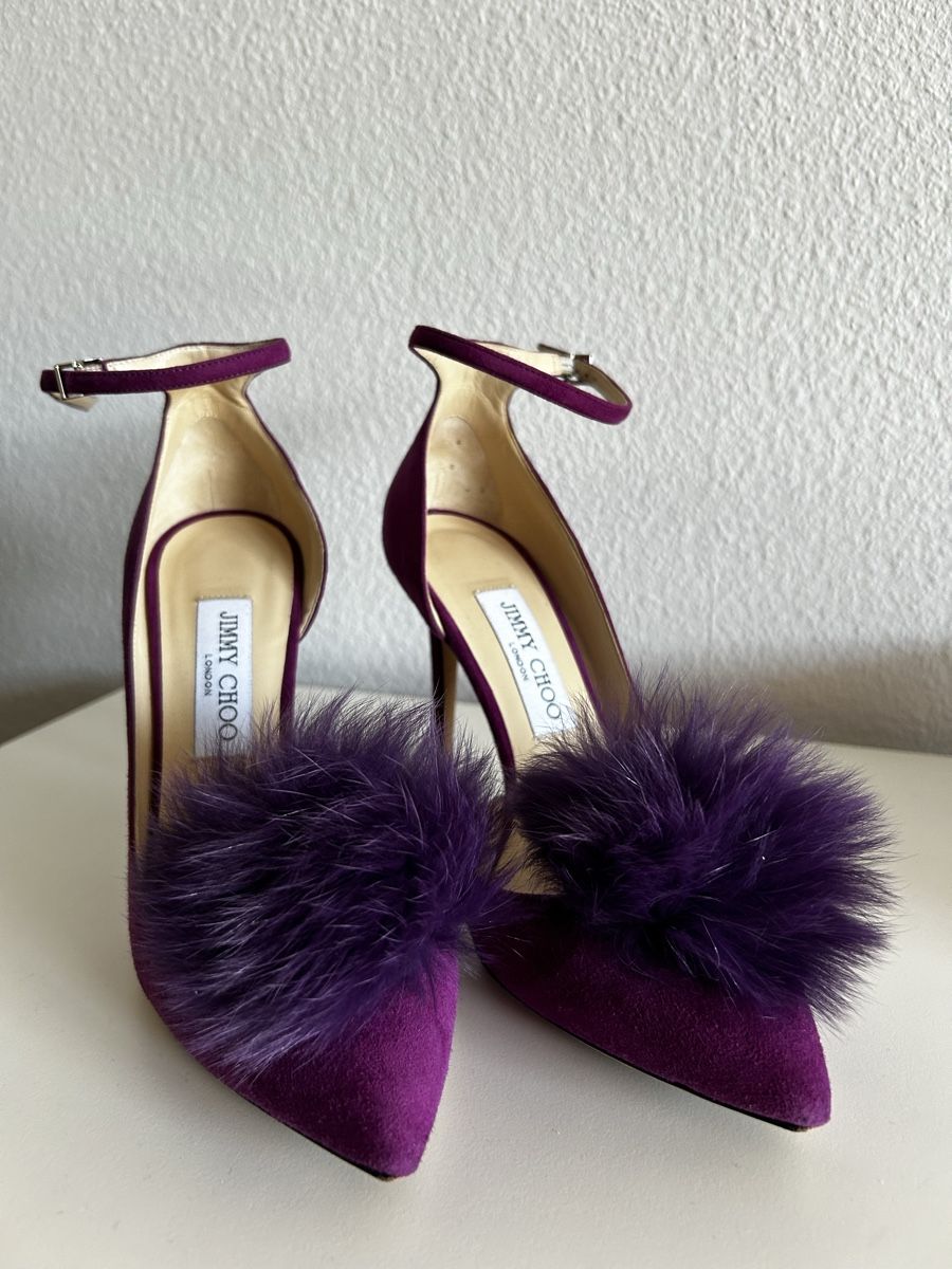 Jimmy Choo Scarpe da donna: Jimmy Choo Lucy Gr.38 fuchsia – Usato da Bonstetten venduto da Audreystyle 1