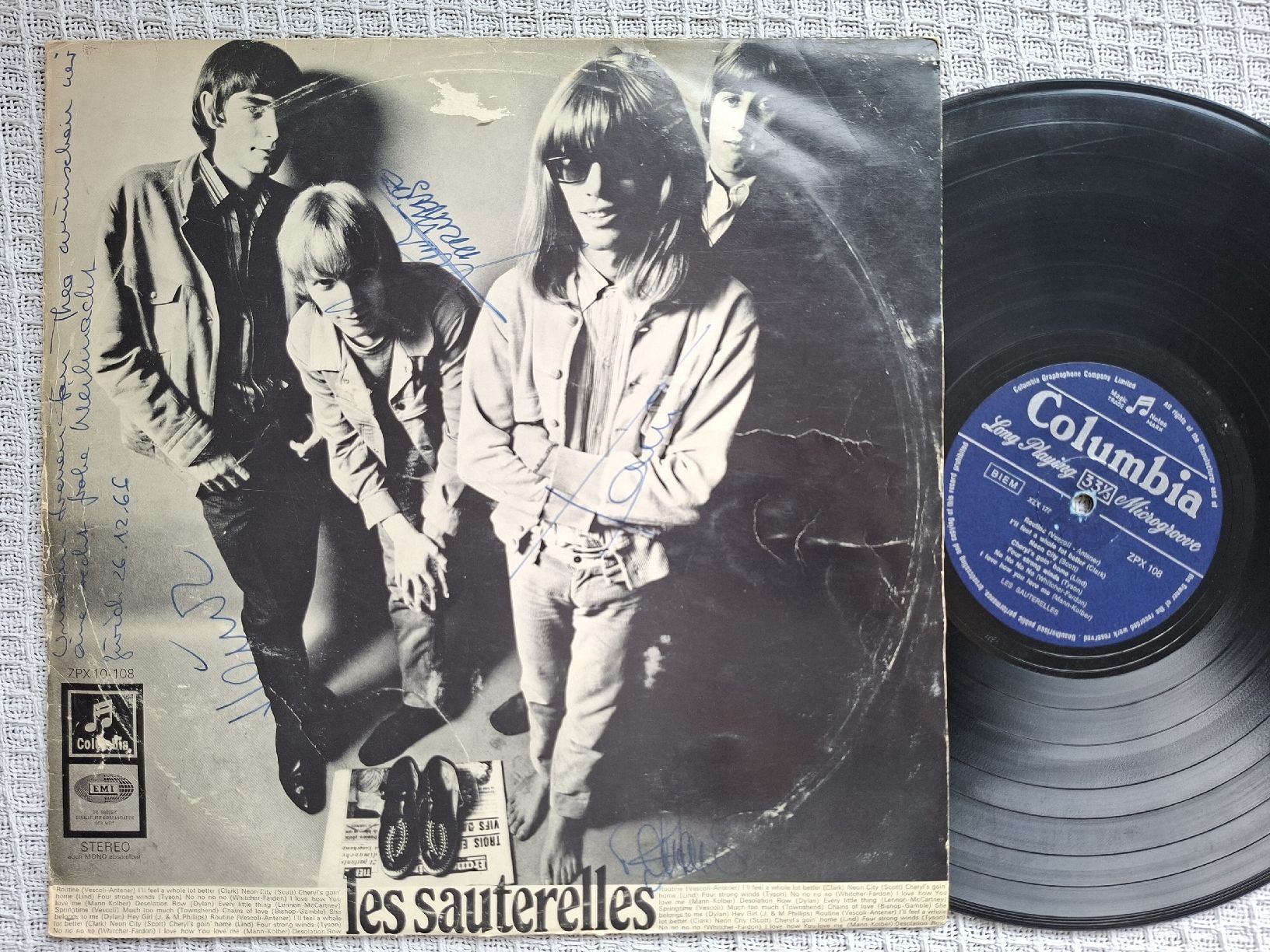 Schallplatten: Les Sauterelles LP ZPX 10 - 108  – Gebraucht aus Volketswil von benluke