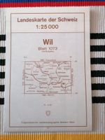 1073 Wil🌞1:25'000 Landeskarte der Schweiz