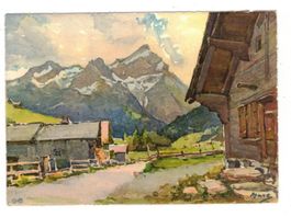 Feutersoey Gstaad Berge Natur