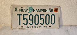 Nummernschild New Hampshire, USA